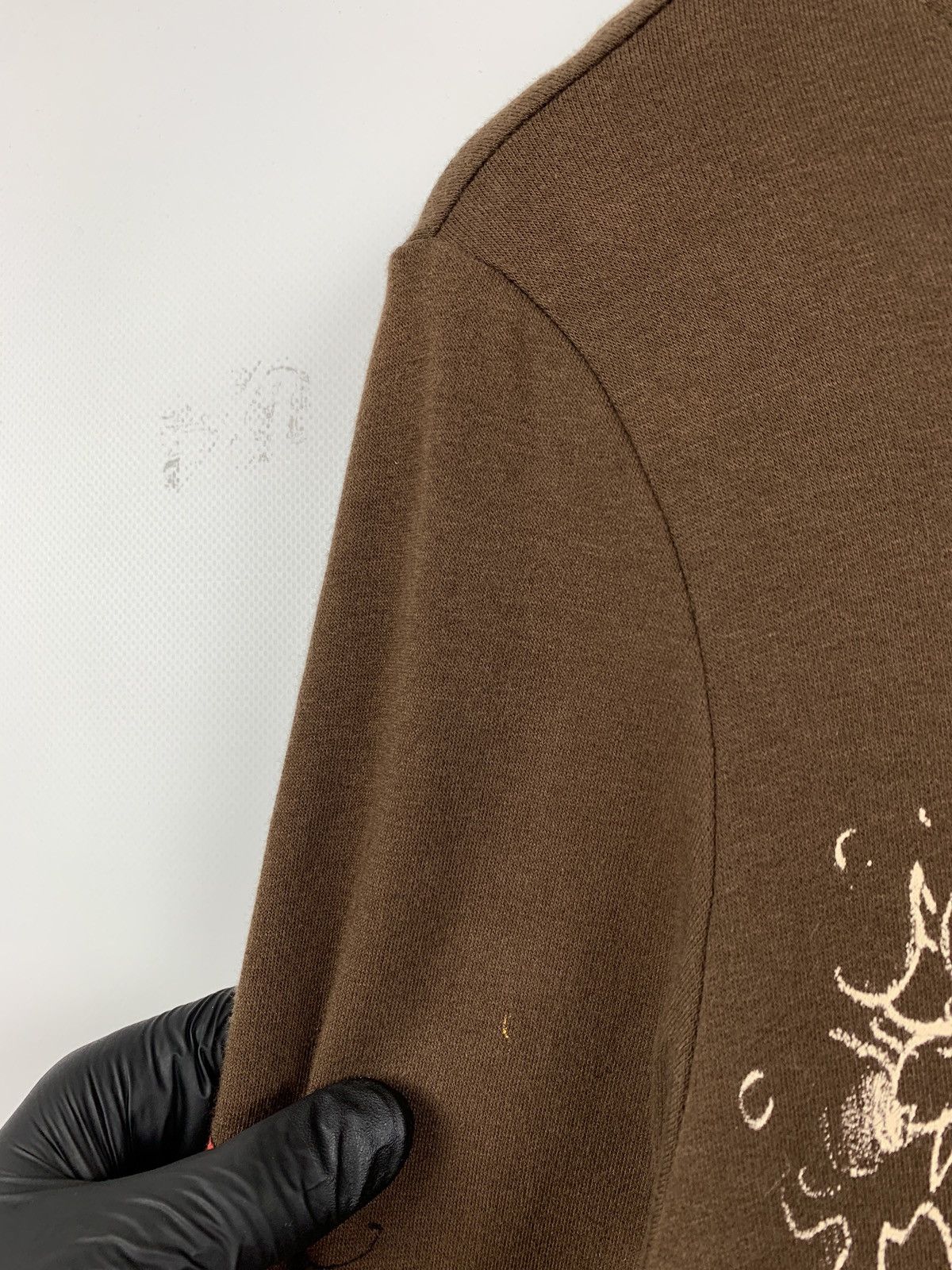 Christian Audigier Women’s Ed Hardy by Christian Audigier Skull Brown Hoodie Size S / US 4 / IT 40 - 19 Thumbnail