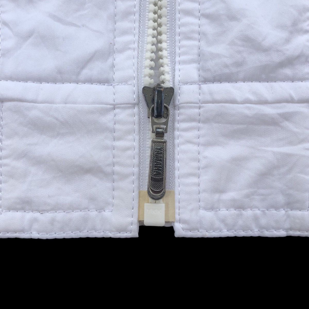 Sports Specialties Vintage YAMAHA Embroidery Logo White Bomber Jacket Size US M / EU 48-50 / 2 - 8 Thumbnail