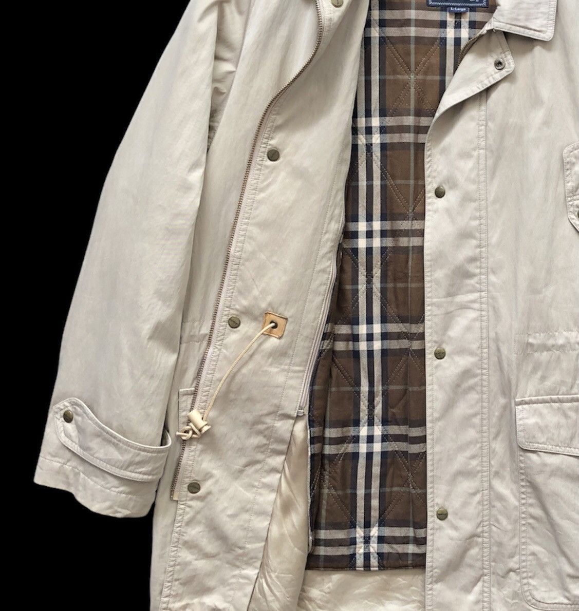 Burberry Vintage Burberrys Prorsum Lined Novacheck Jacket Size US L / EU 52-54 / 3 - 5 Thumbnail