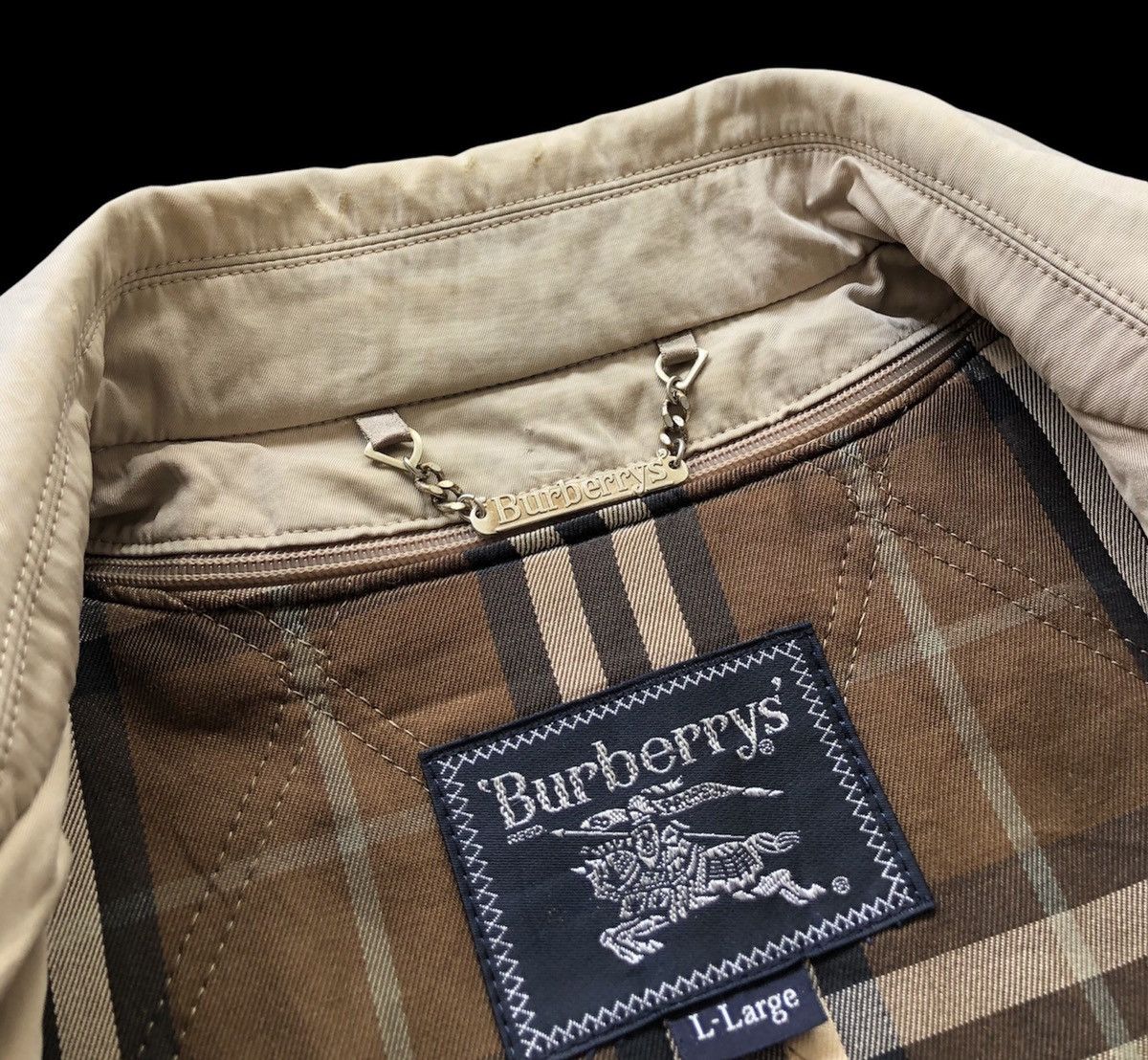 Burberry Vintage Burberrys Prorsum Lined Novacheck Jacket Size US L / EU 52-54 / 3 - 12 Thumbnail