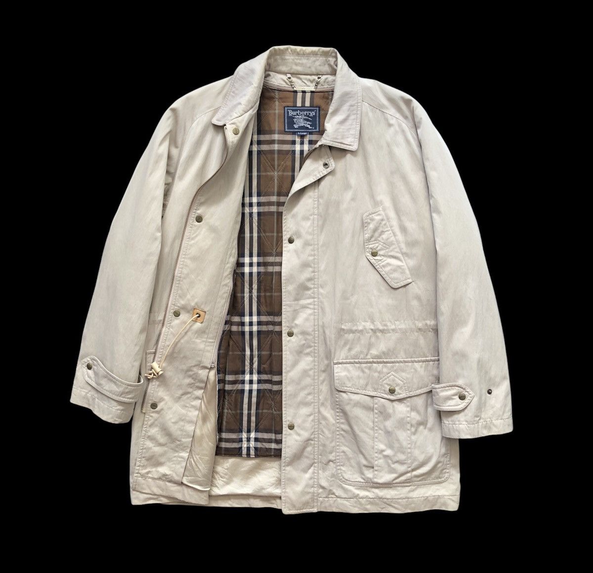 Burberry Vintage Burberrys Prorsum Lined Novacheck Jacket Size US L / EU 52-54 / 3 - 4 Thumbnail