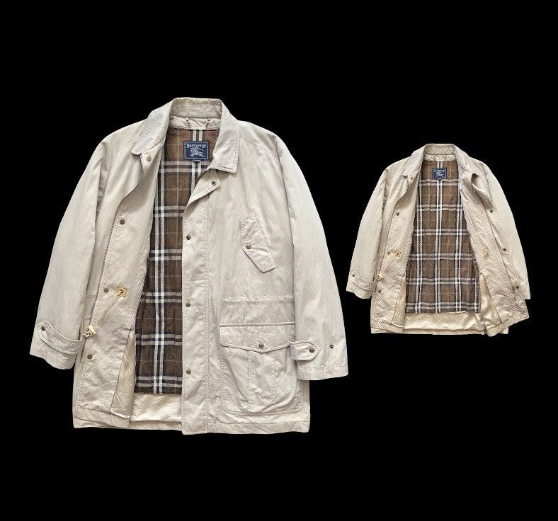 Burberry Vintage Burberrys Prorsum Lined Novacheck Jacket Size US L / EU 52-54 / 3 - 1 Thumbnail