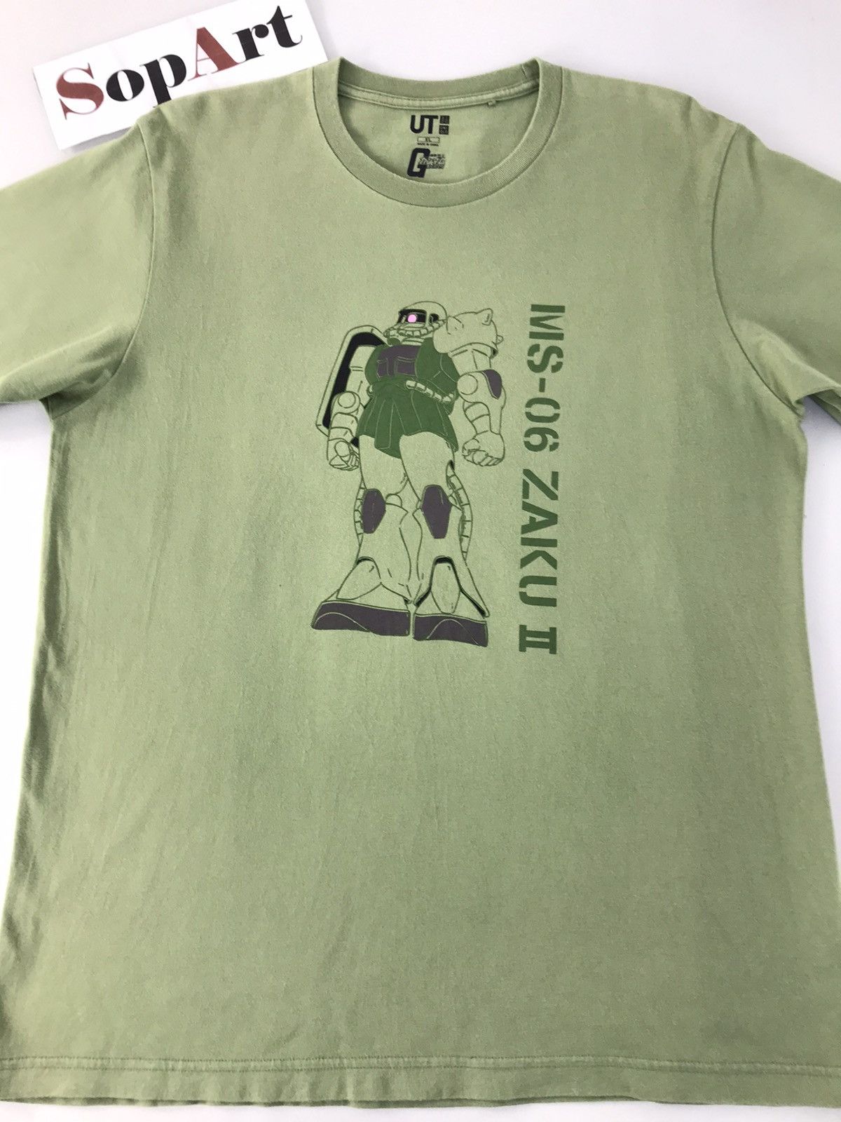 Anime × Uniqlo UT Mobile Suit Gundam 40th Anniversary-Zaku 2 Tee Size US L / EU 52-54 / 3 - 3 Thumbnail