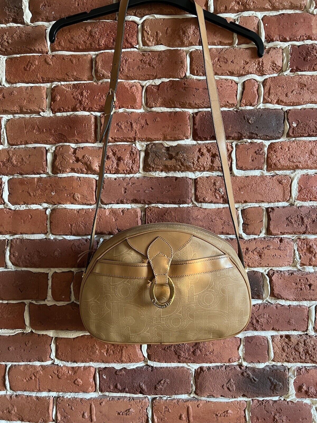 Dior Christian Dior VTG Bag PVC Leather Brown Size ONE SIZE - 1 Thumbnail