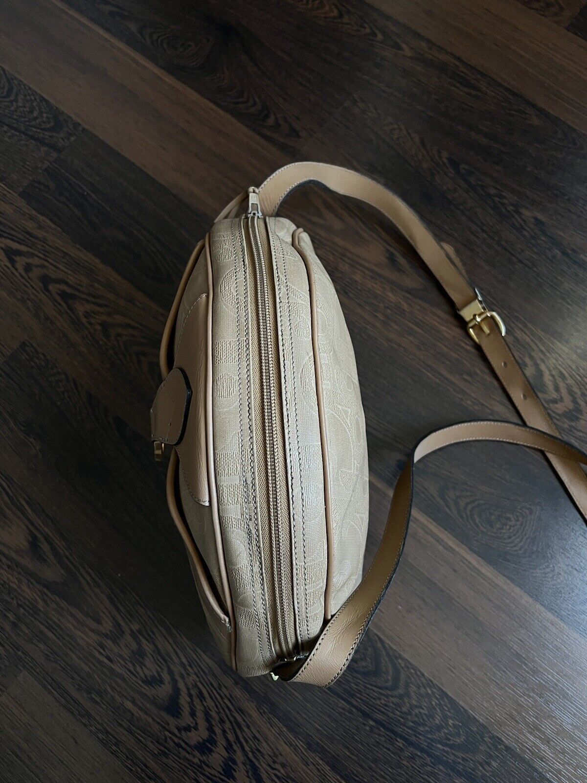 Dior Christian Dior VTG Bag PVC Leather Brown Size ONE SIZE - 9 Thumbnail