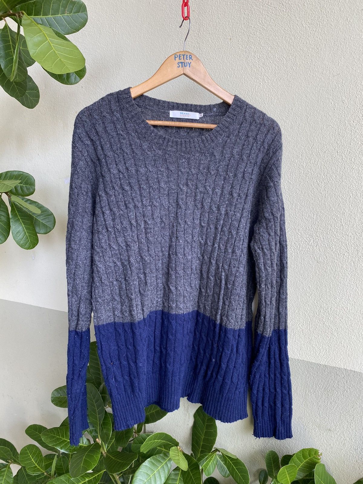 Beams Plus × Japanese Brand BEAMS LIGHTS KNITWEAR Size US XL / EU 56 / 4 - 1 Thumbnail