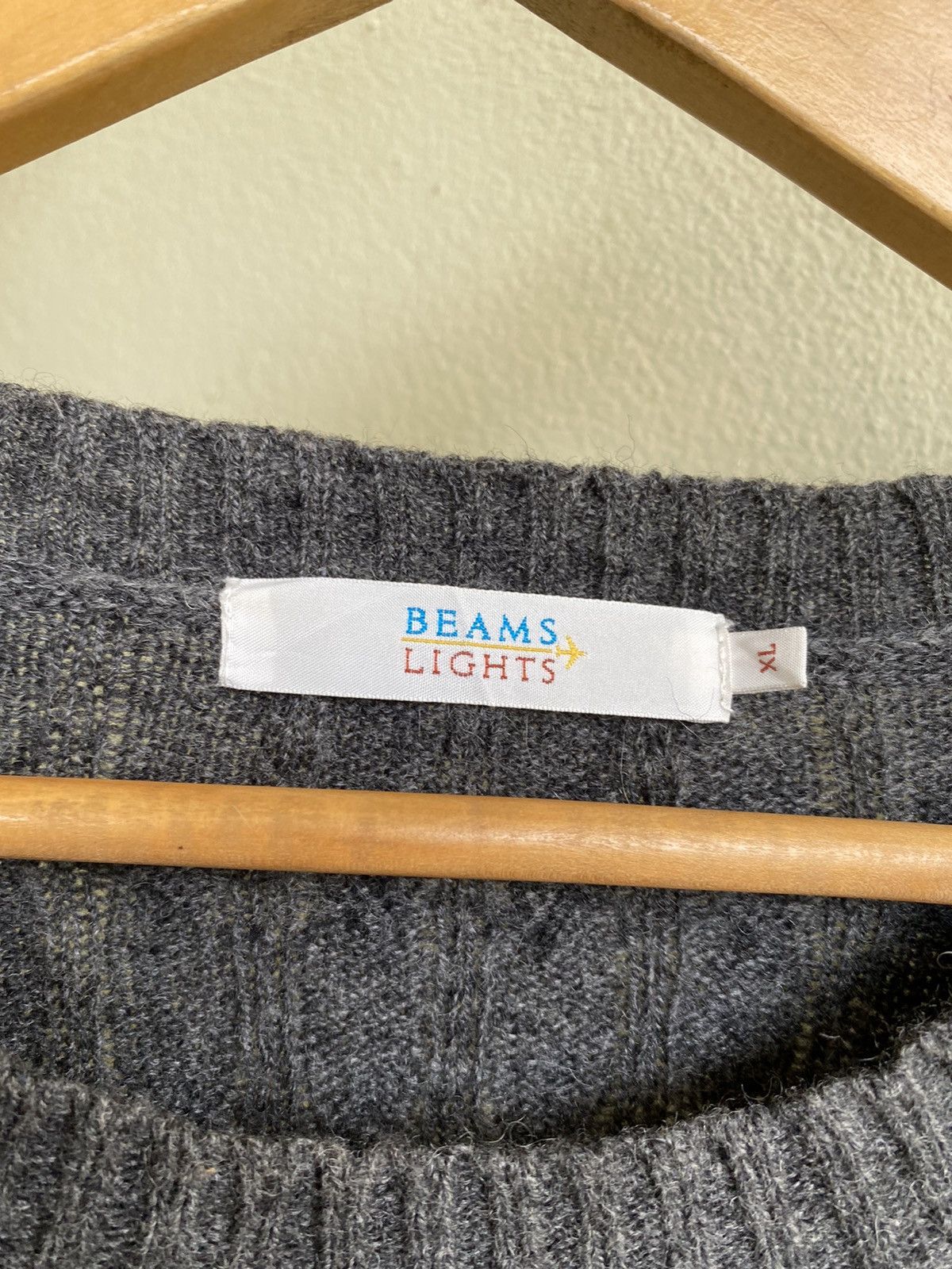 Beams Plus × Japanese Brand BEAMS LIGHTS KNITWEAR Size US XL / EU 56 / 4 - 4 Thumbnail
