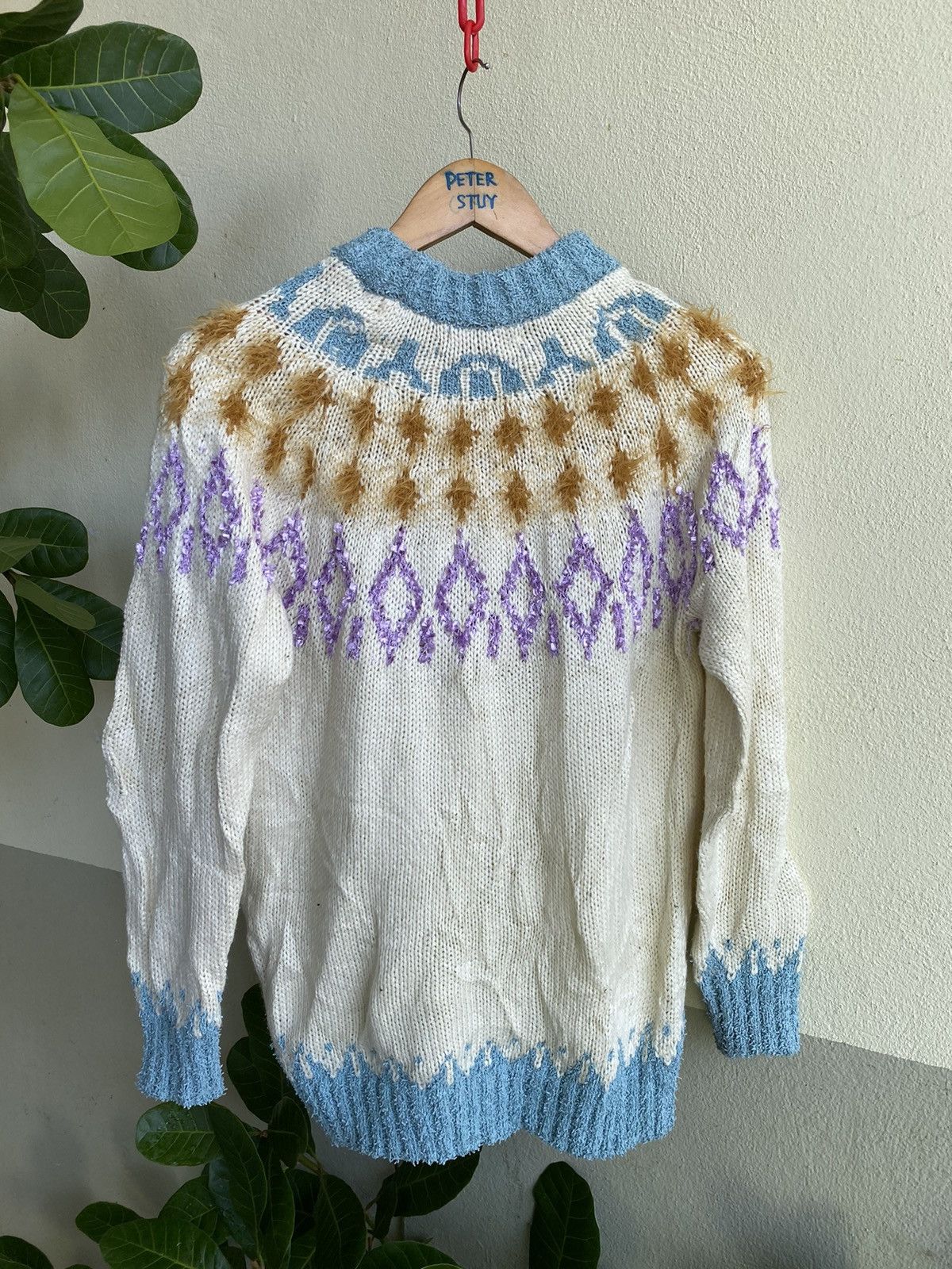 Japanese Brand Cepo nett knitwear Size US M / EU 48-50 / 2 - 2 Thumbnail