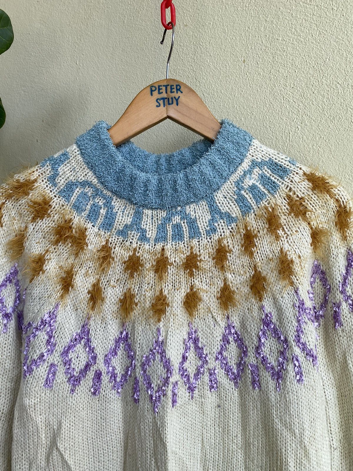 Japanese Brand Cepo nett knitwear Size US M / EU 48-50 / 2 - 3 Thumbnail