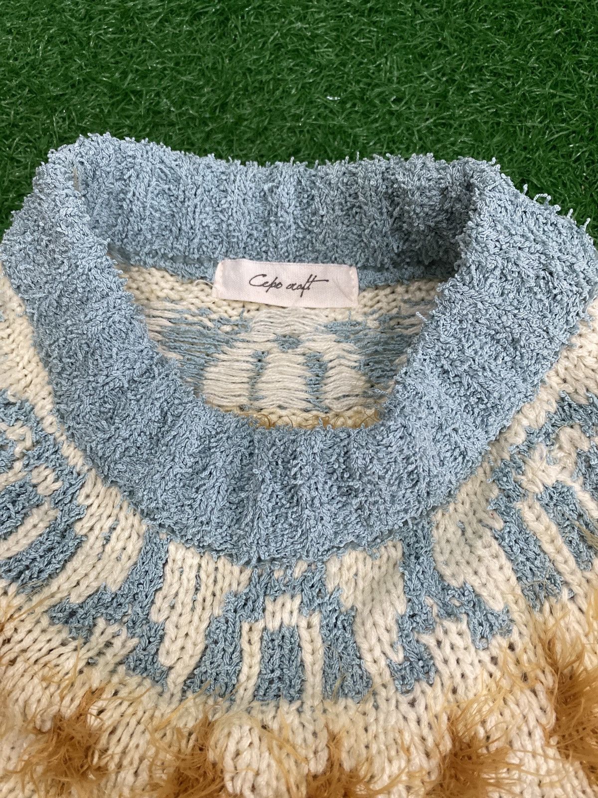 Japanese Brand Cepo nett knitwear Size US M / EU 48-50 / 2 - 4 Thumbnail