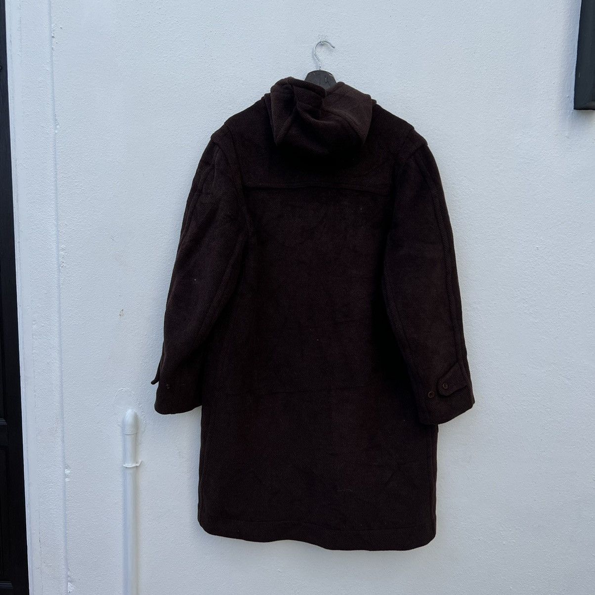 A.P.C. RICH BROWN HERRINGBONE WOOL LONG COAT JACKET Size US S / EU 44-46 / 1 - 9 Thumbnail