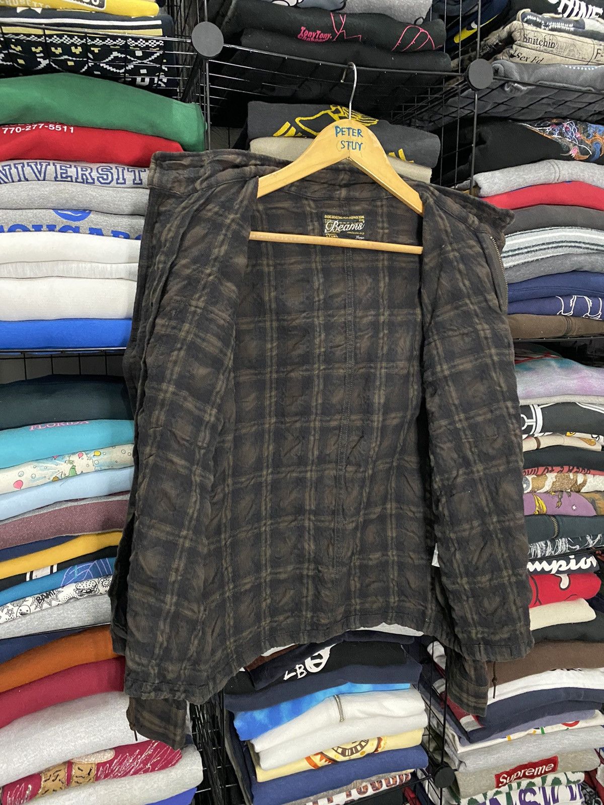 Beams Plus × Japanese Brand Beams flannel jacket Size US L / EU 52-54 / 3 - 2 Thumbnail