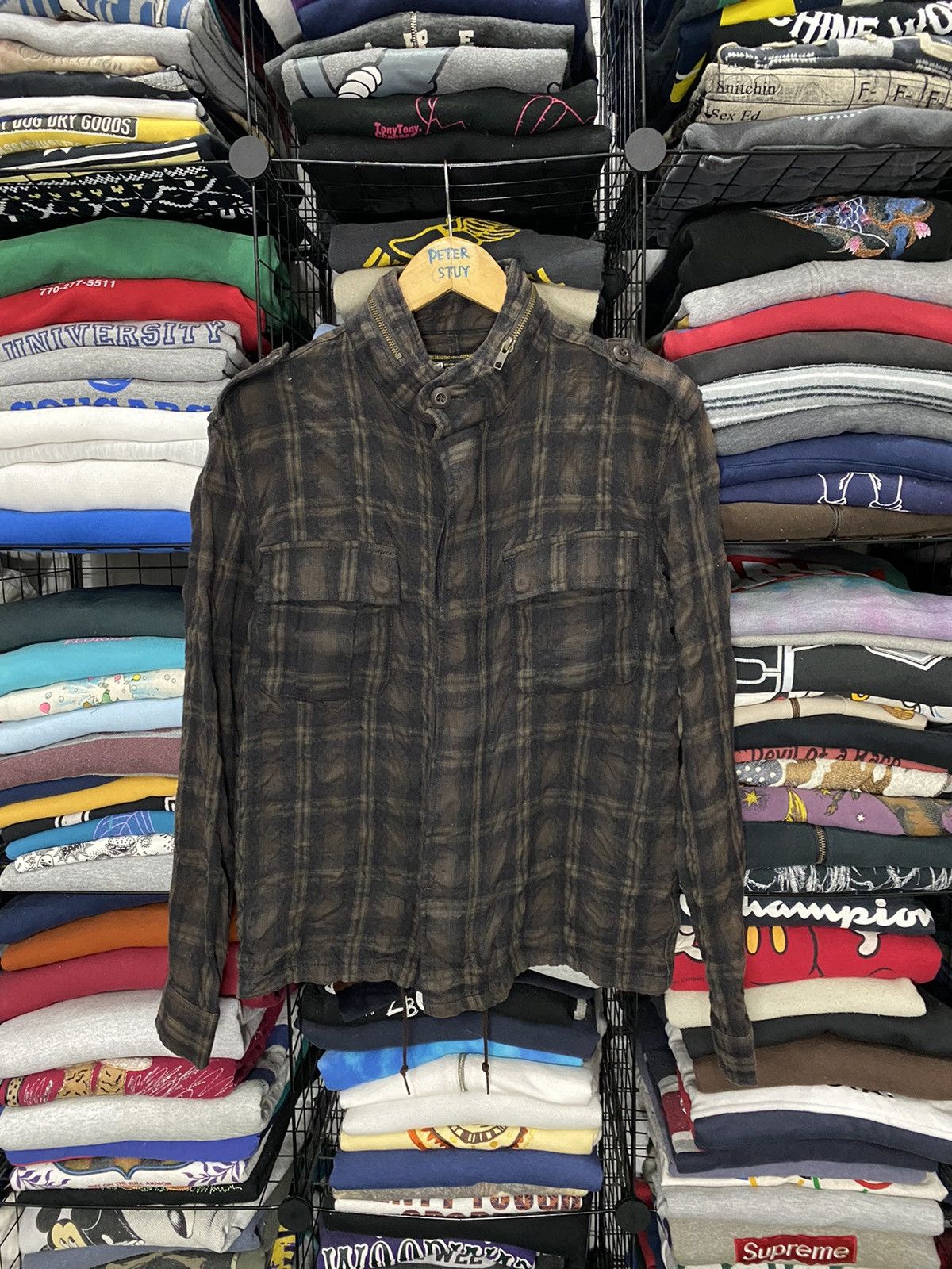 Beams Plus × Japanese Brand Beams flannel jacket Size US L / EU 52-54 / 3 - 1 Thumbnail