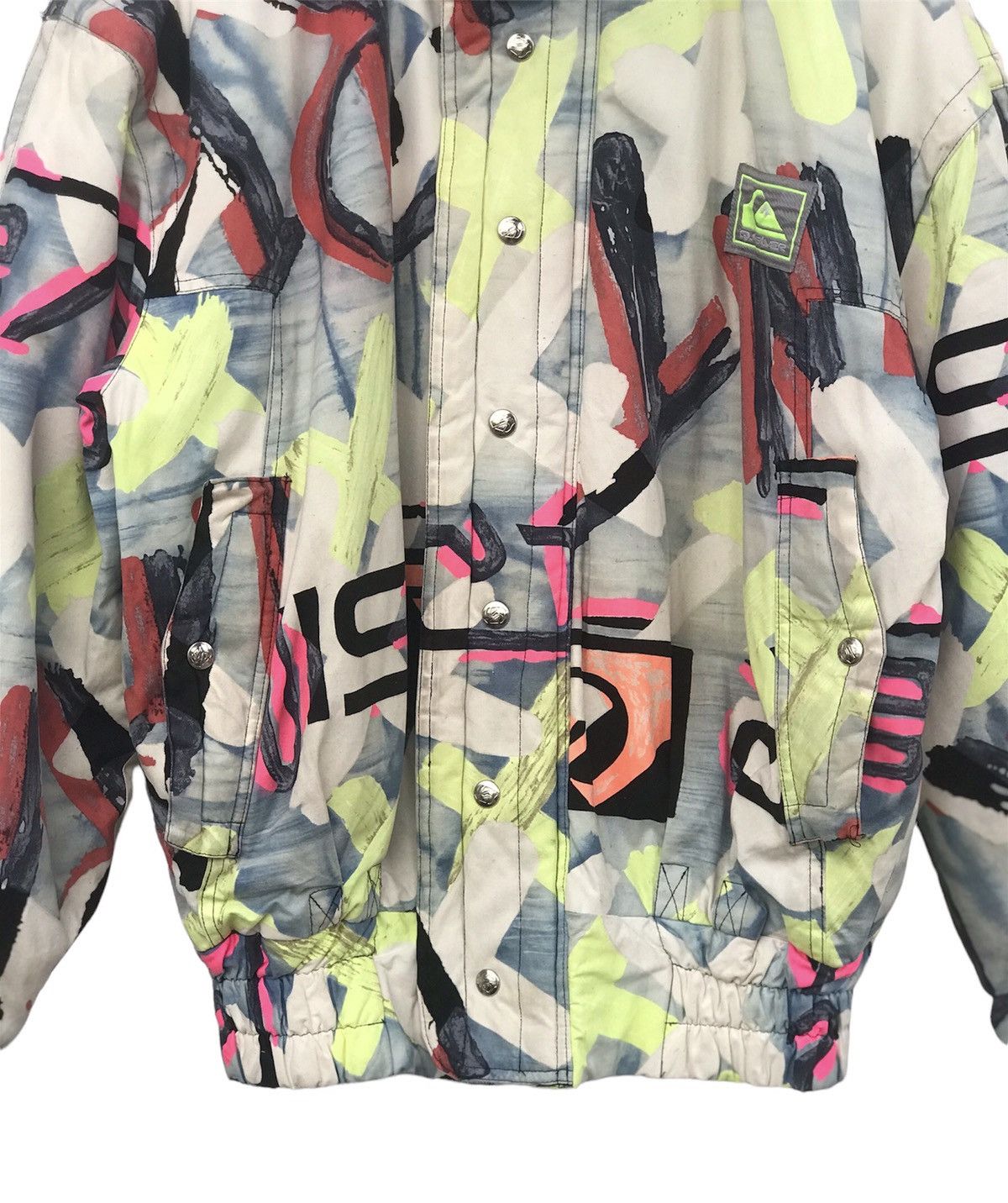 Quicksilver Quicksilver Bomber Jacket Full Print Size US M / EU 48-50 / 2 - 4 Thumbnail