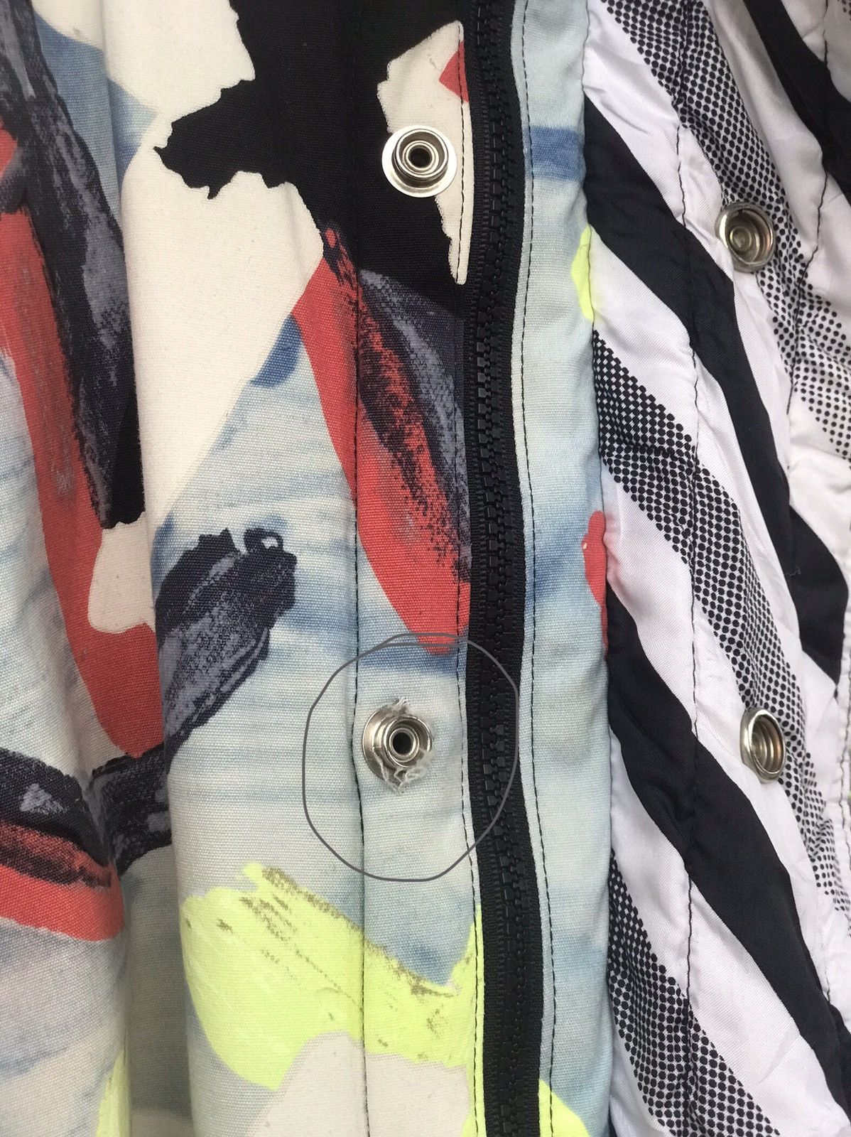 Quicksilver Quicksilver Bomber Jacket Full Print Size US M / EU 48-50 / 2 - 12 Thumbnail