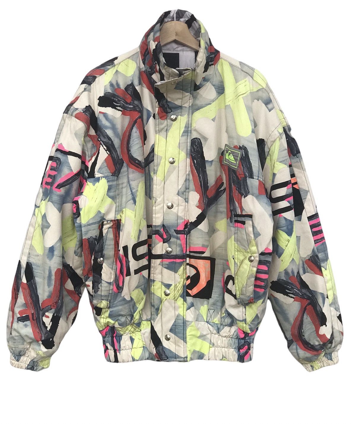 Quicksilver Quicksilver Bomber Jacket Full Print Size US M / EU 48-50 / 2 - 1 Thumbnail
