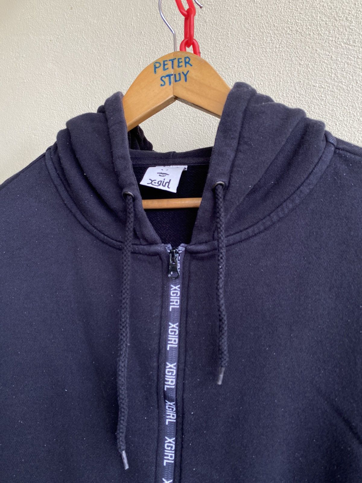 Japanese Brand X-Girl Zipper hoodies Size US L / EU 52-54 / 3 - 3 Thumbnail
