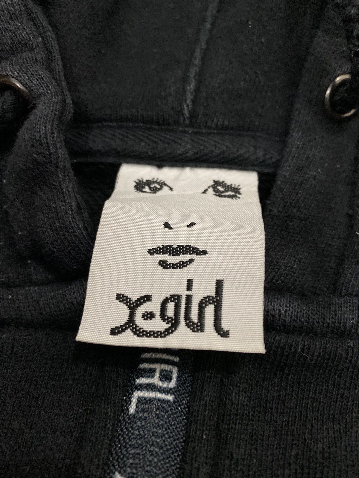 Japanese Brand X-Girl Zipper hoodies Size US L / EU 52-54 / 3 - 6 Thumbnail