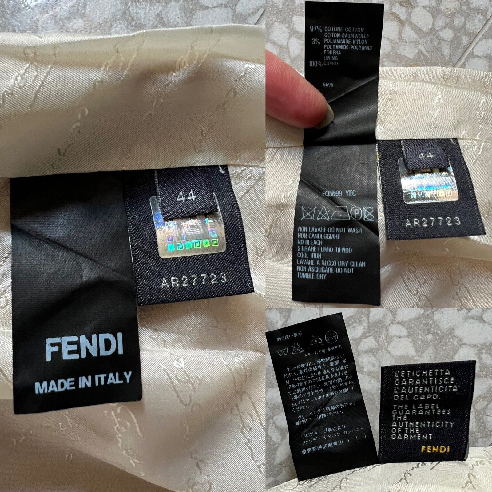 Fendi Fendi Skirt Size It 44 Size 30" / US 8 / IT 44 - 12 Thumbnail