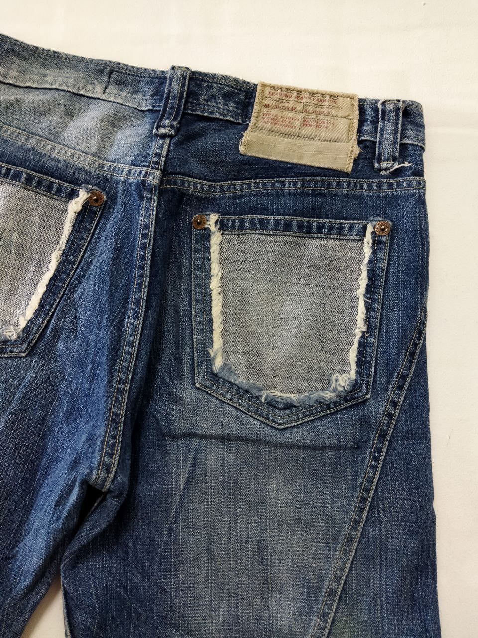 Japanese Brand Gazoz Multipocket Patched Style Design Jeans Size US 33 - 6 Thumbnail