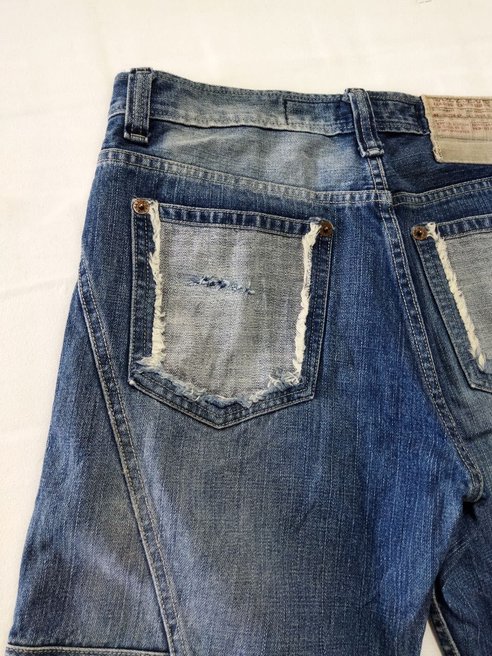 Japanese Brand Gazoz Multipocket Patched Style Design Jeans Size US 33 - 5 Thumbnail