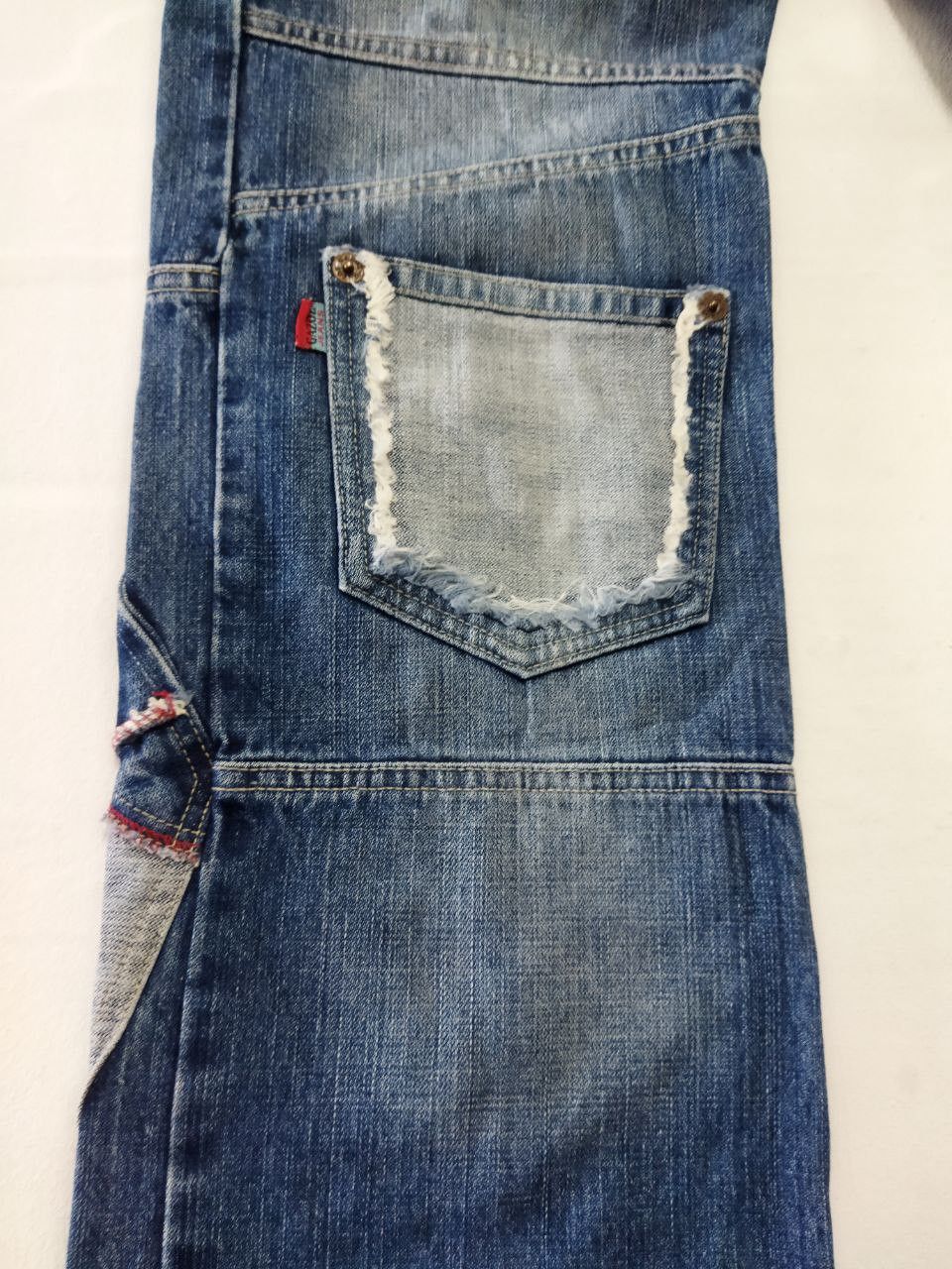 Japanese Brand Gazoz Multipocket Patched Style Design Jeans Size US 33 - 13 Thumbnail