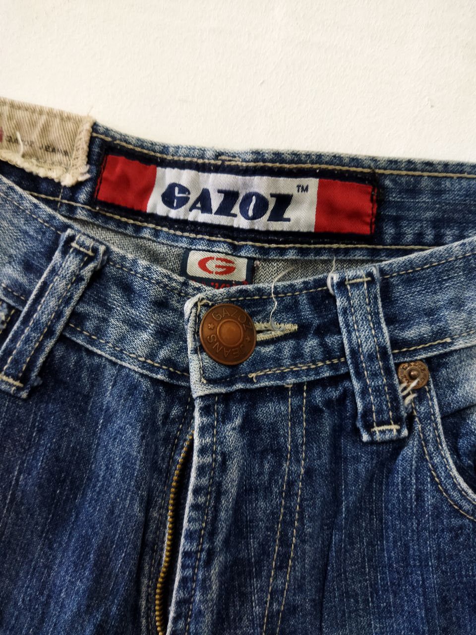 Japanese Brand Gazoz Multipocket Patched Style Design Jeans Size US 33 - 10 Thumbnail