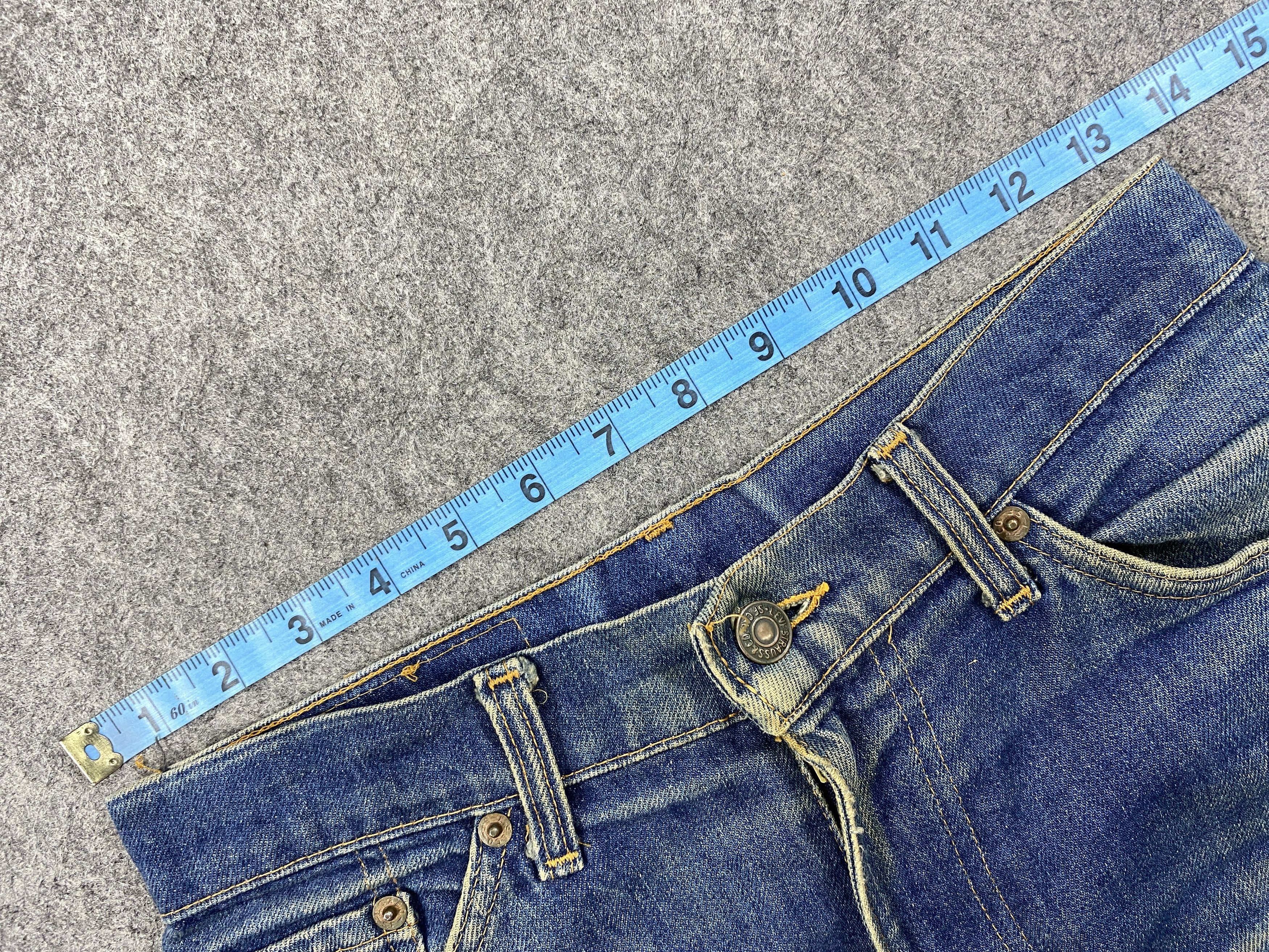 Levi's Dirty Used Blue Vintage Levi's 505 27x29.5 Denim -JN1386 Size US 27 - 5 Thumbnail