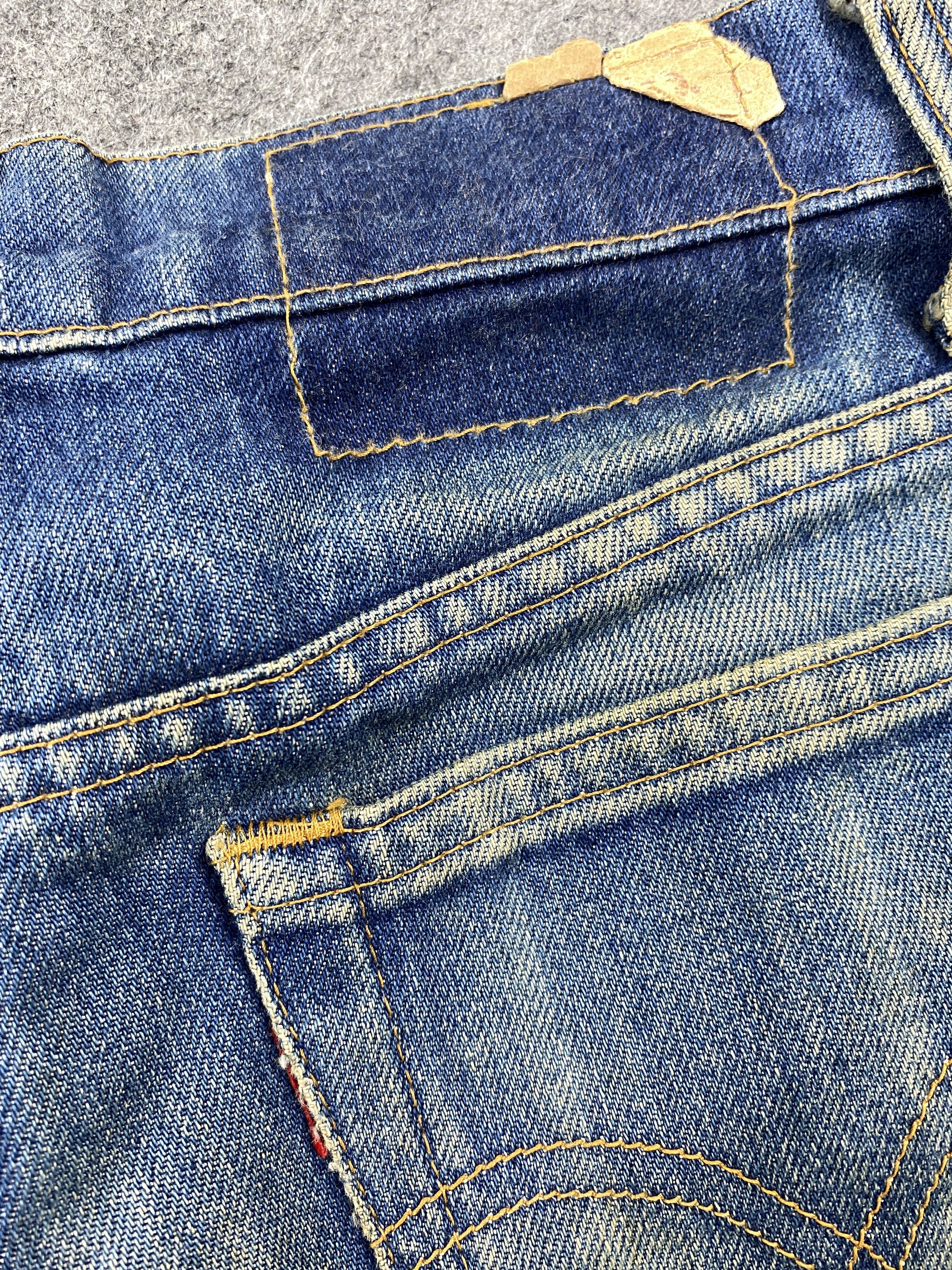 Levi's Dirty Used Blue Vintage Levi's 505 27x29.5 Denim -JN1386 Size US 27 - 9 Thumbnail