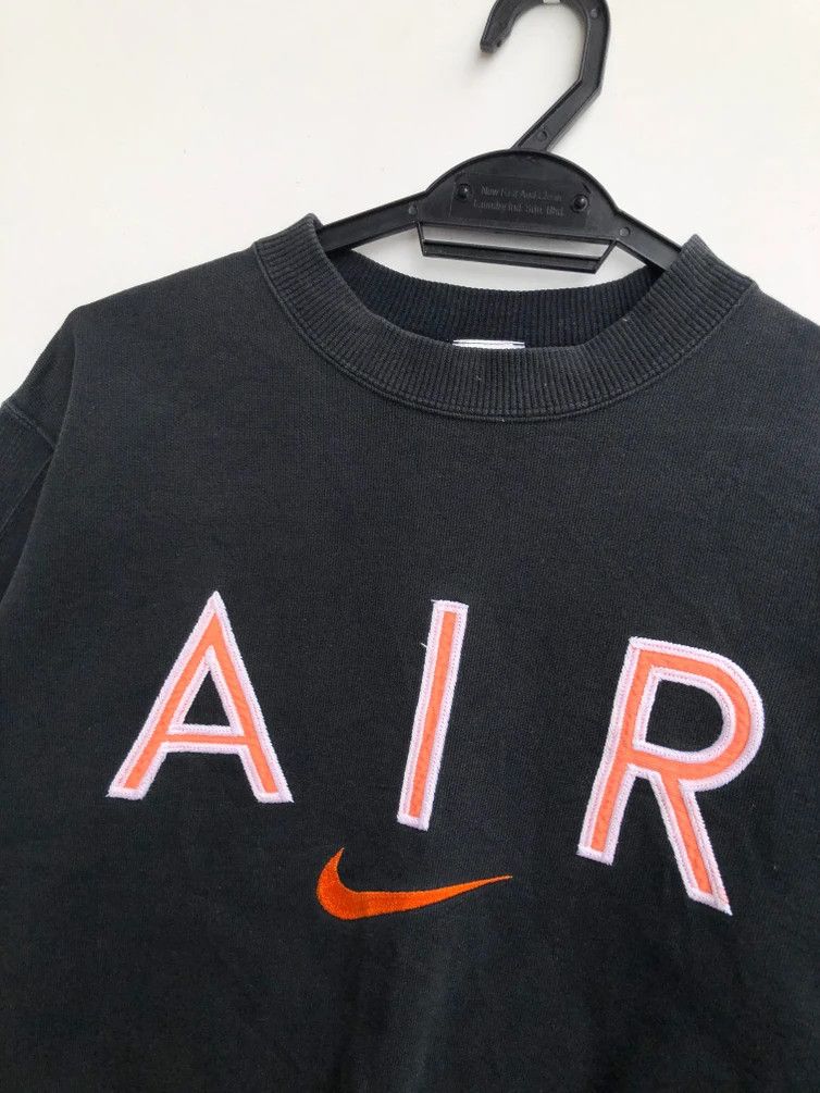 Nike VINTAGE 90’S NIKE AIR BIG EMBROIDERIES LOGO SWEATSHIRT Size US S / EU 44-46 / 1 - 5 Thumbnail