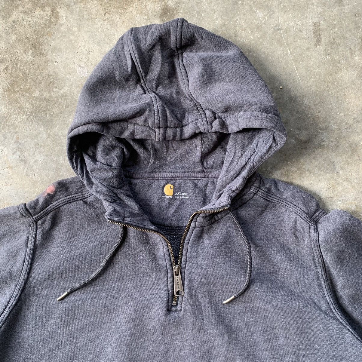 Carhartt Carhartt half zipper hoodie sweatshirt pull over Size US XXL / EU 58 / 5 - 8 Thumbnail
