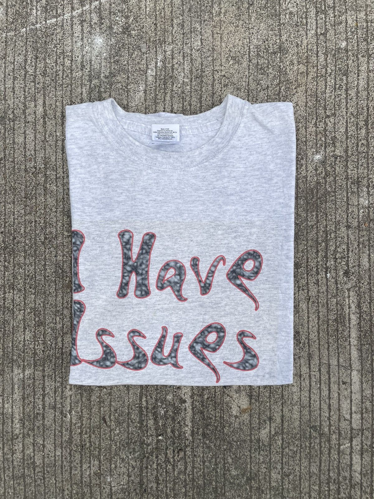 Gildan I Have Issues And You Are One Of Them Grey T-shirt Size US M / EU 48-50 / 2 - 1 Thumbnail