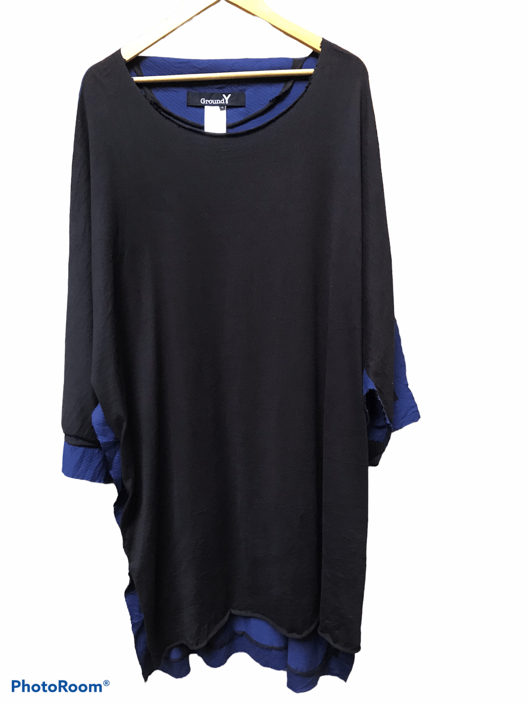 Ground Y × Yohji Yamamoto Ground Y By Yohji Yamamoto 2 tone color Blouses Size XL / US 12-14 / IT 48-50 - 1 Thumbnail