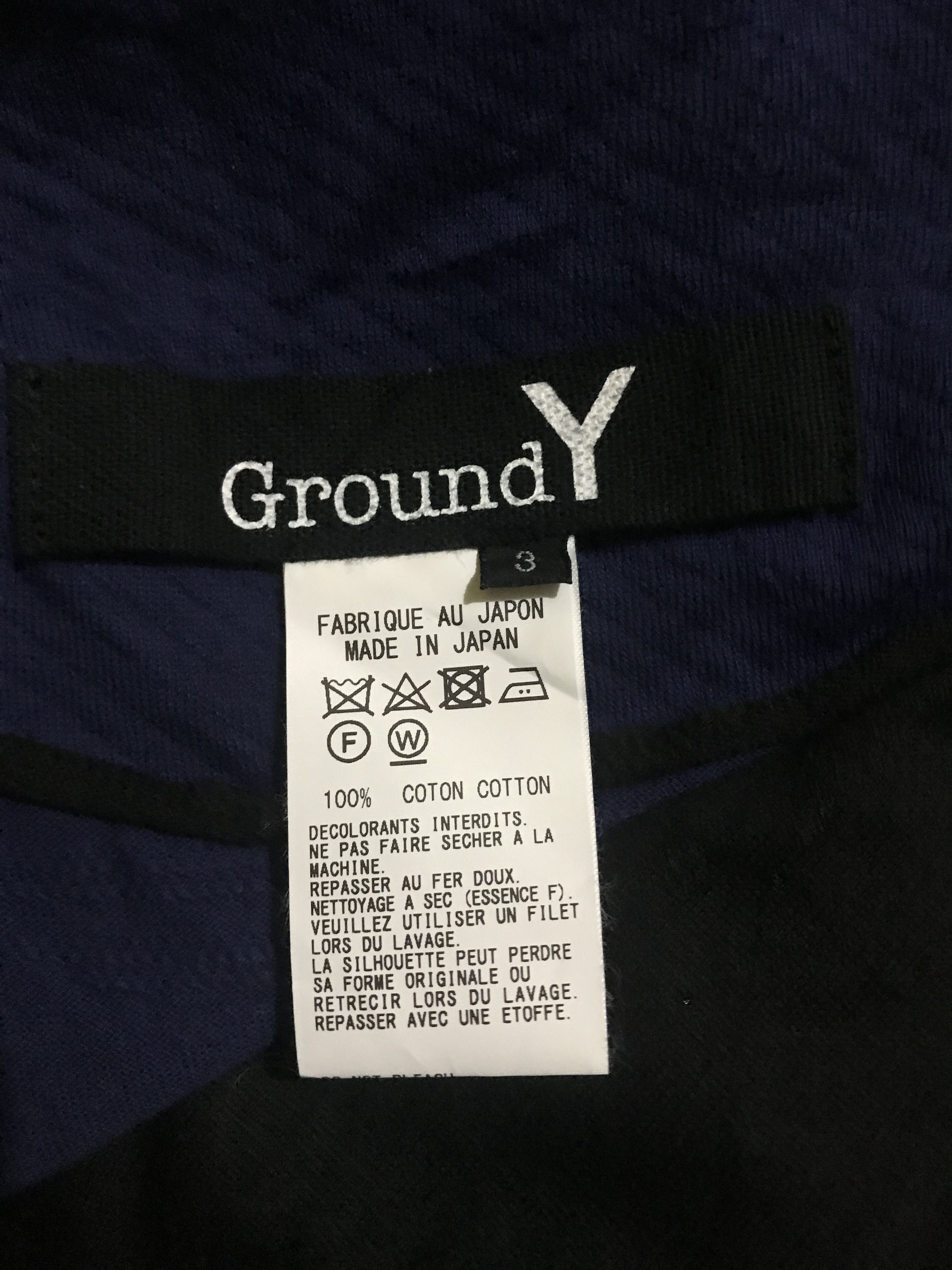 Ground Y × Yohji Yamamoto Ground Y By Yohji Yamamoto 2 tone color Blouses Size XL / US 12-14 / IT 48-50 - 3 Thumbnail