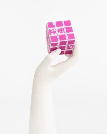 Anti Social Social Club AW19 Anti Social Social Club Logo Print Rubik’s Cube Size ONE SIZE - 1 Preview