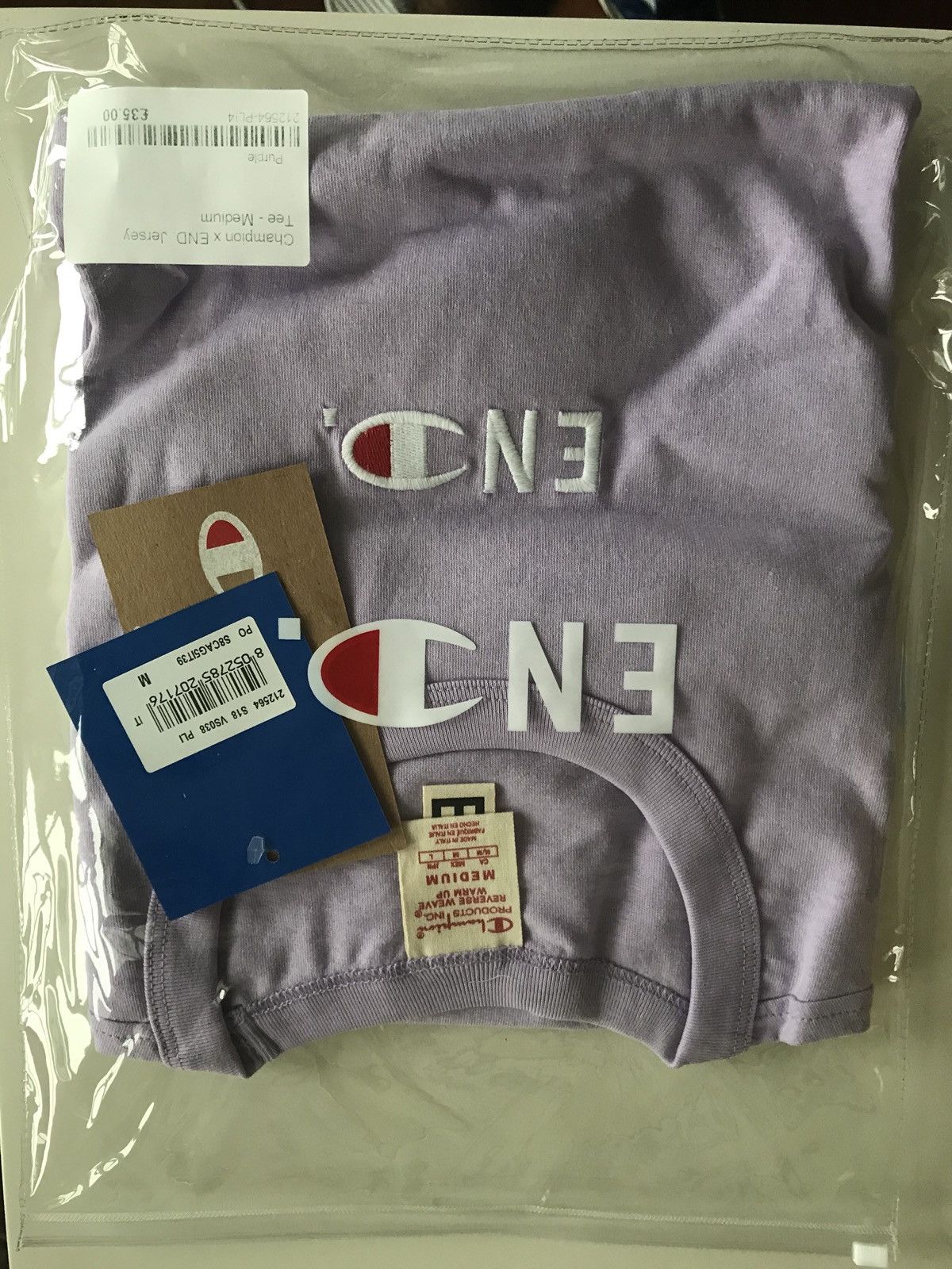 Champion 2018 Champion x End Double Logo T-Shirt Size US M / EU 48-50 / 2 - 1 Thumbnail