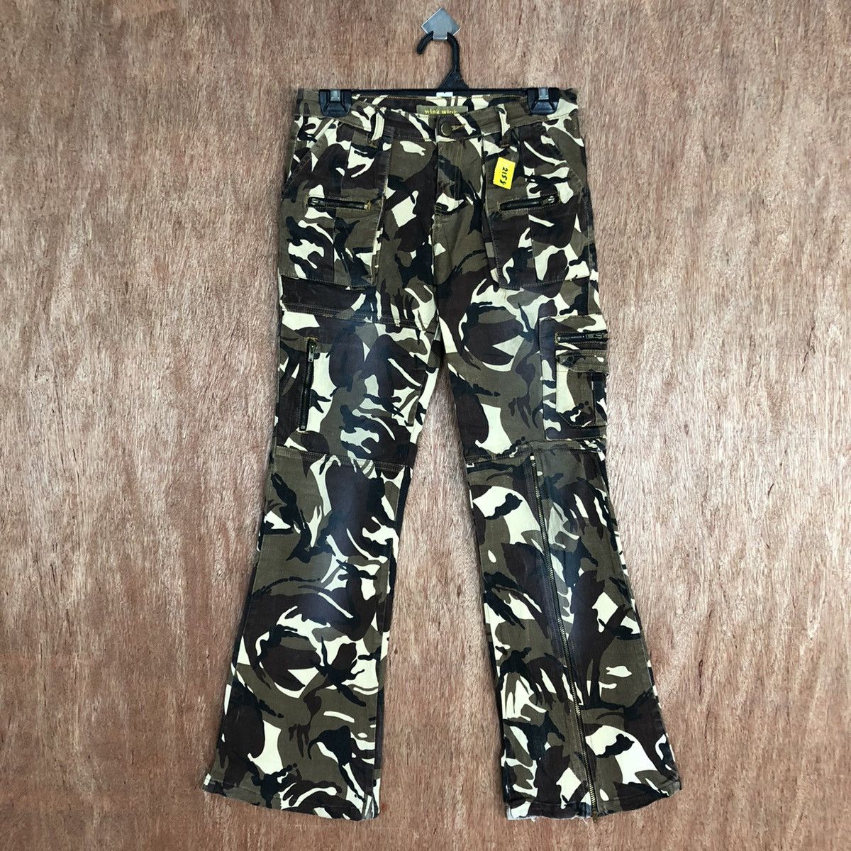 image of Camo Wink Wink Brown Miltary Cargo Pants 2158, Men's (Size 27)
