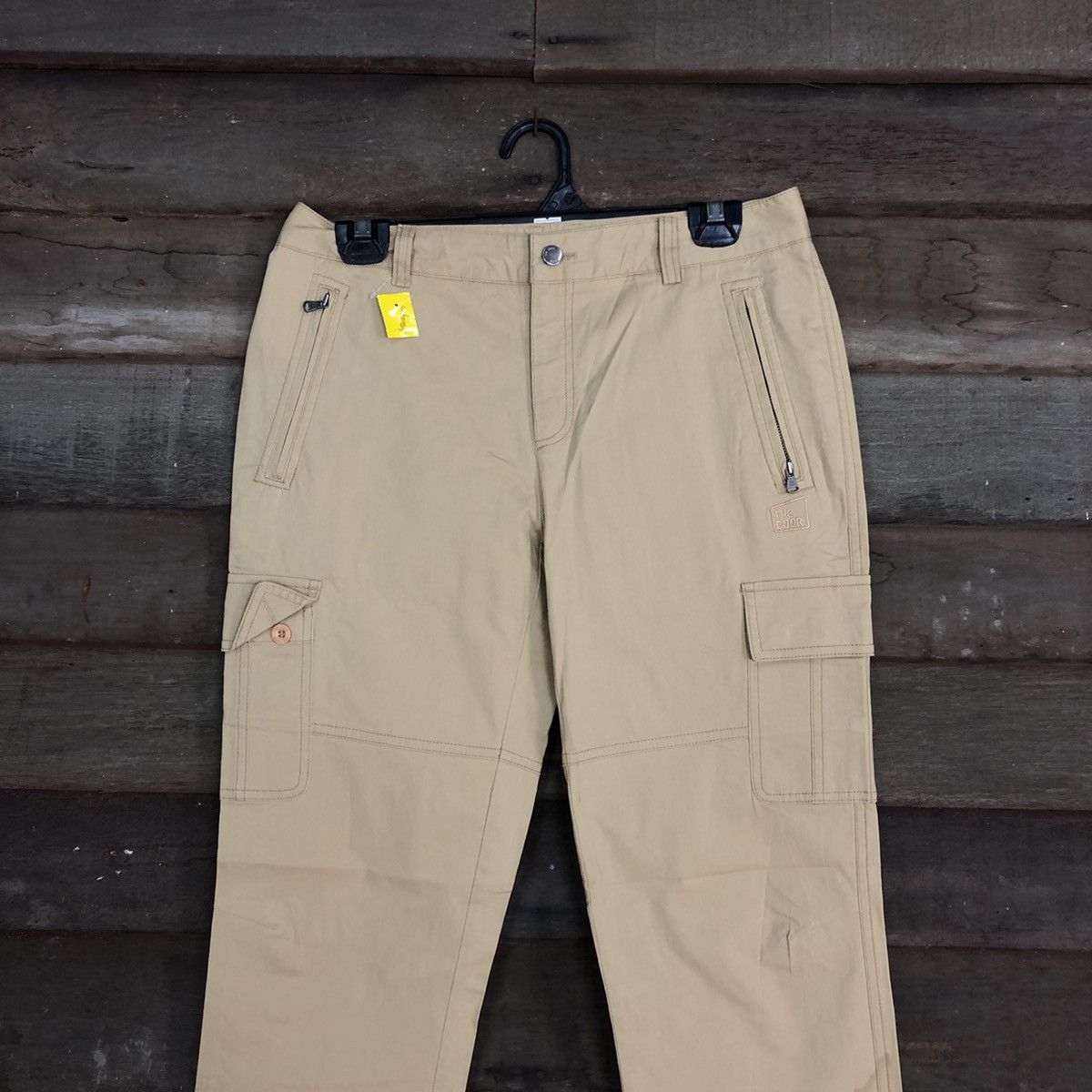 Japanese Brand The door Brown Multipocket Tactical Cargo Pants #3426 Size US 29 - 2 Thumbnail