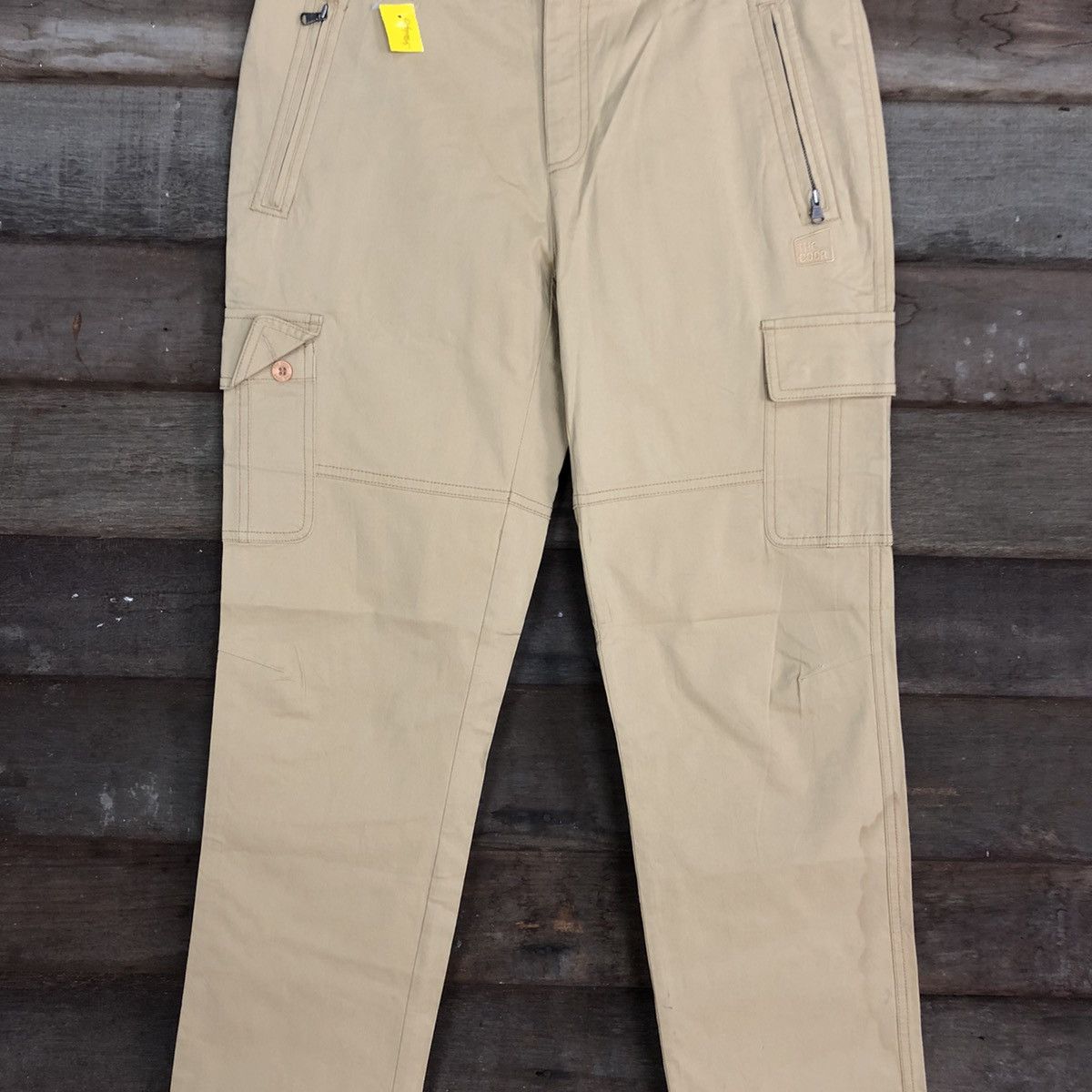 Japanese Brand The door Brown Multipocket Tactical Cargo Pants #3426 Size US 29 - 4 Thumbnail