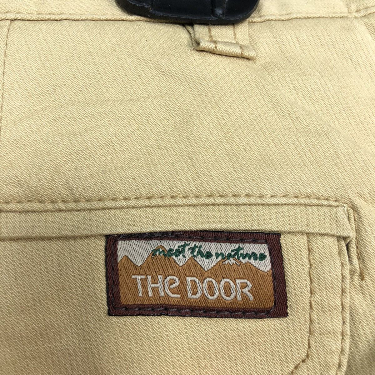 Japanese Brand The door Brown Multipocket Tactical Cargo Pants #3426 Size US 29 - 13 Thumbnail