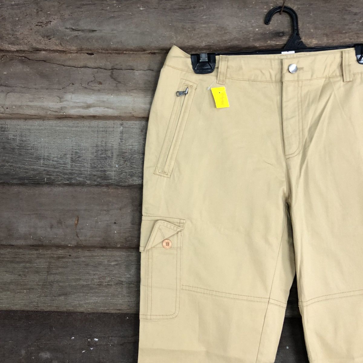 Japanese Brand The door Brown Multipocket Tactical Cargo Pants #3426 Size US 29 - 6 Thumbnail