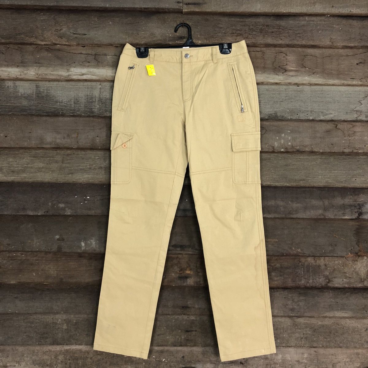 Japanese Brand The door Brown Multipocket Tactical Cargo Pants #3426 Size US 29 - 1 Thumbnail