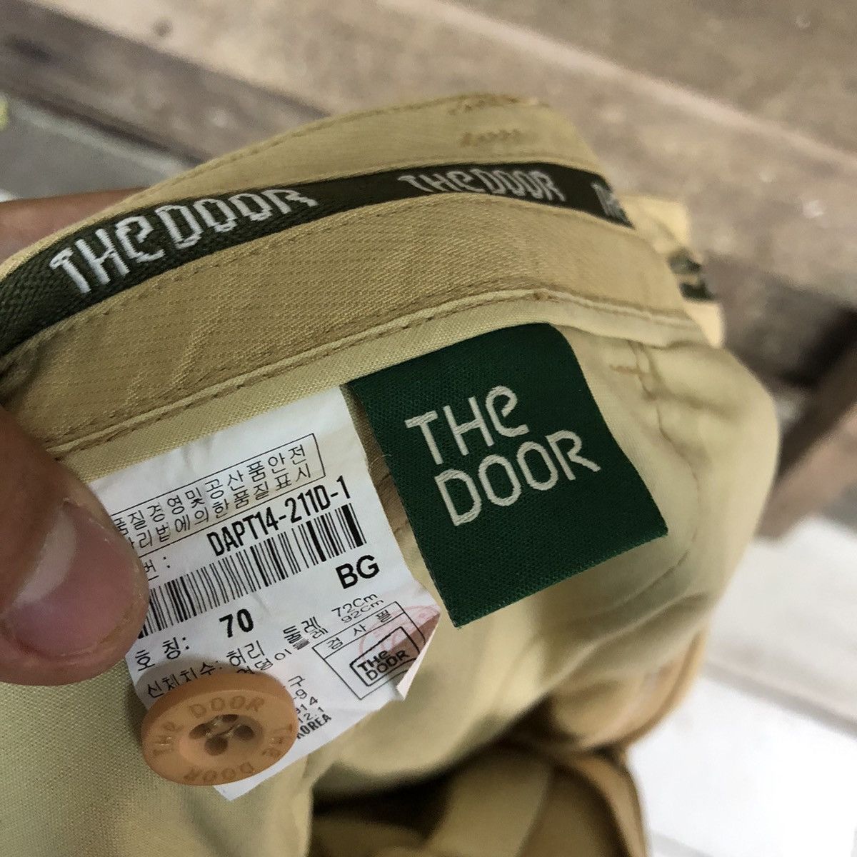Japanese Brand The door Brown Multipocket Tactical Cargo Pants #3426 Size US 29 - 14 Thumbnail