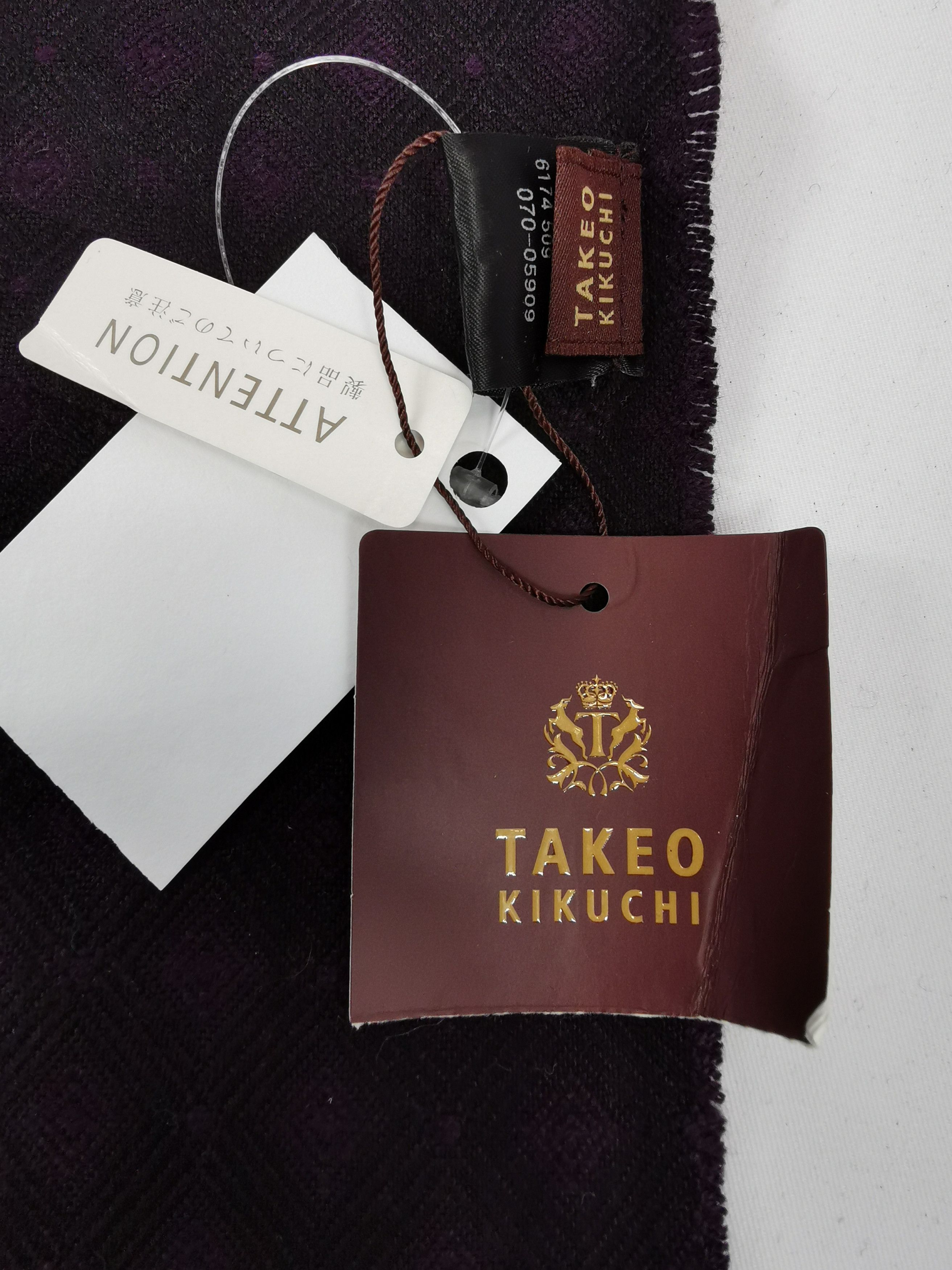 Takeo Kikuchi NEW Takeo Kikuchi scarf muffler Size ONE SIZE - 5 Thumbnail