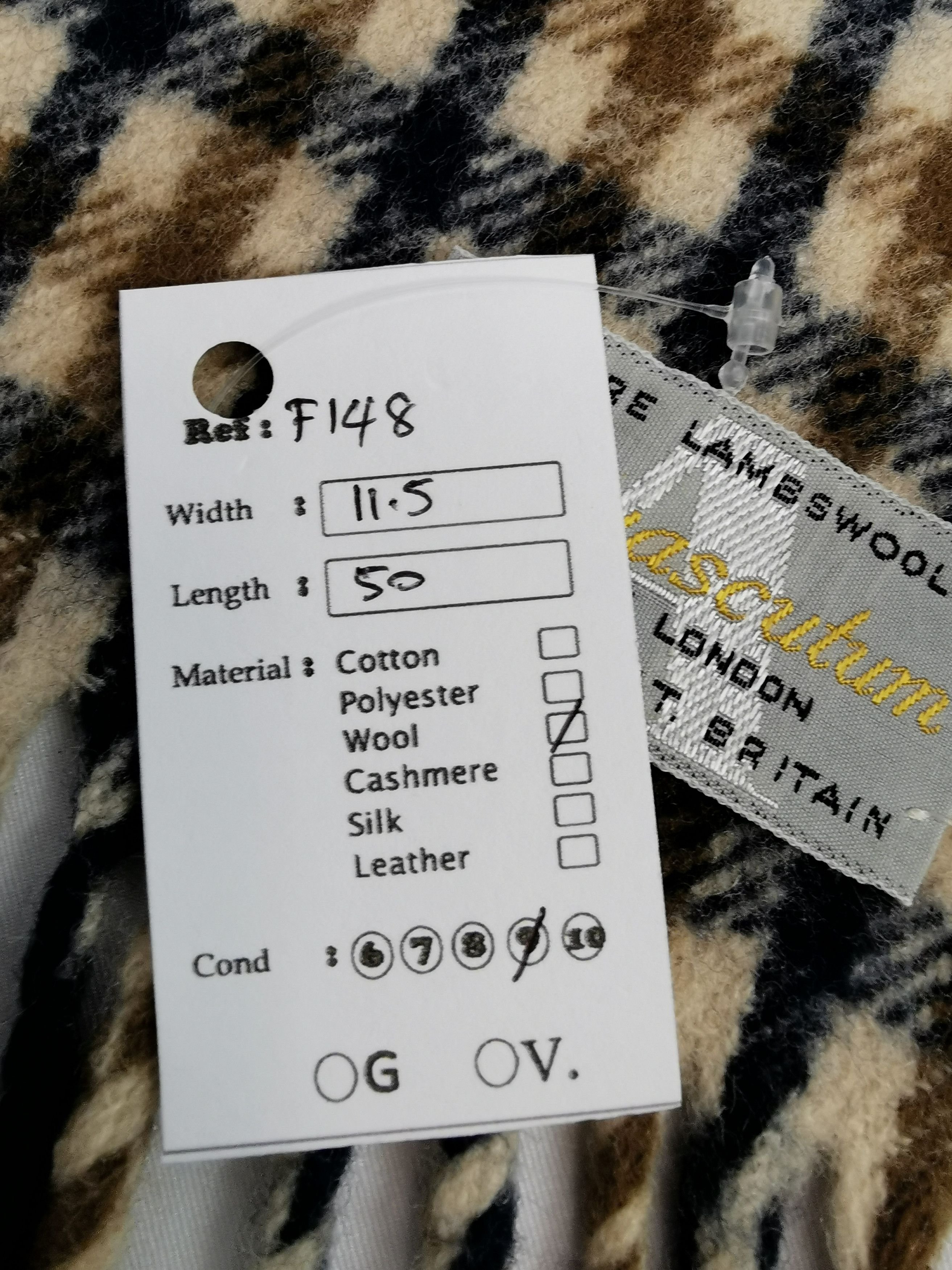 Aquascutum Aquascutum scarf muffler Size ONE SIZE - 7 Thumbnail