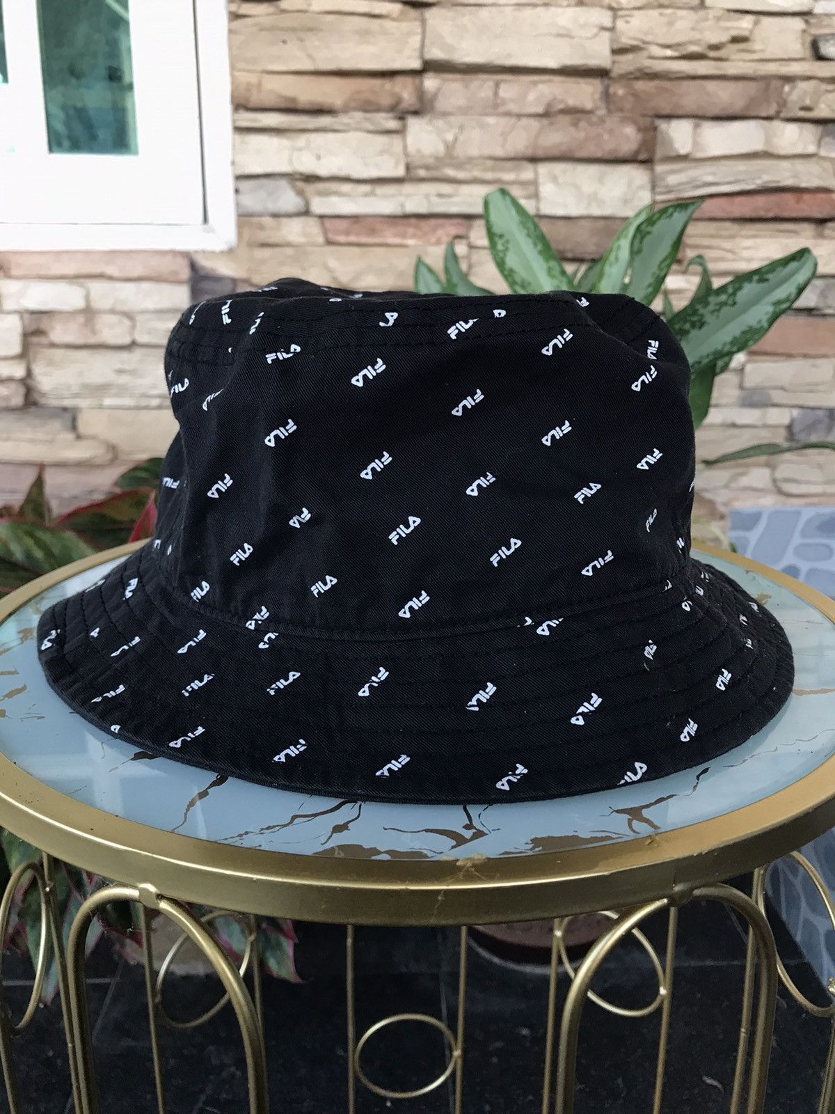 Fila Fila E Hypen World Gallery Fullprint Bucket Hat Size ONE SIZE - 2 Thumbnail