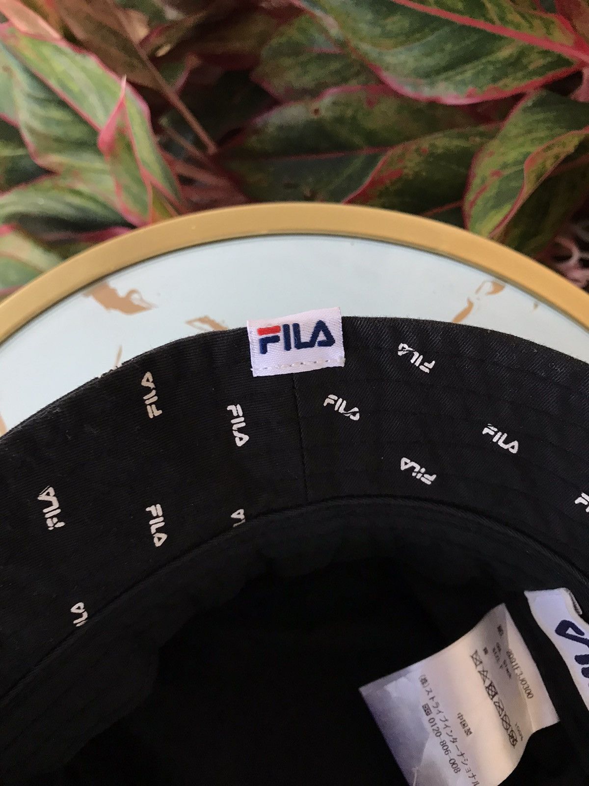 Fila Fila E Hypen World Gallery Fullprint Bucket Hat Size ONE SIZE - 6 Thumbnail