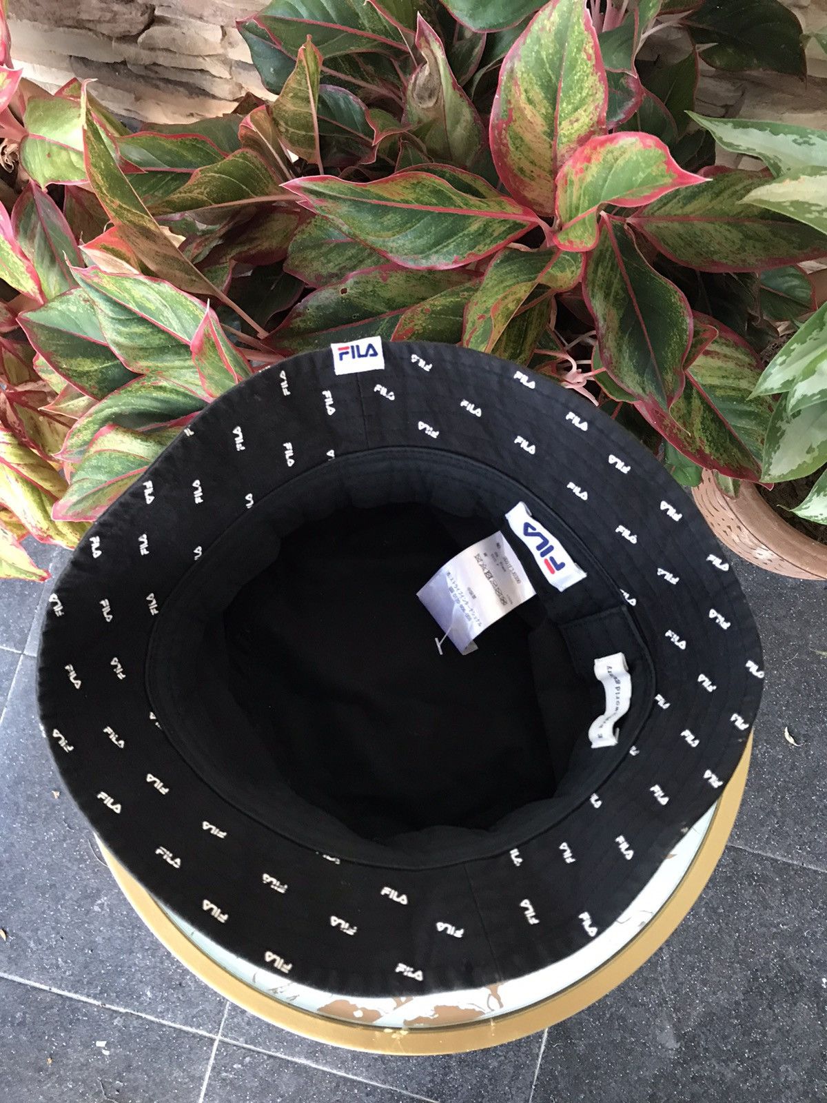 Fila Fila E Hypen World Gallery Fullprint Bucket Hat Size ONE SIZE - 5 Thumbnail