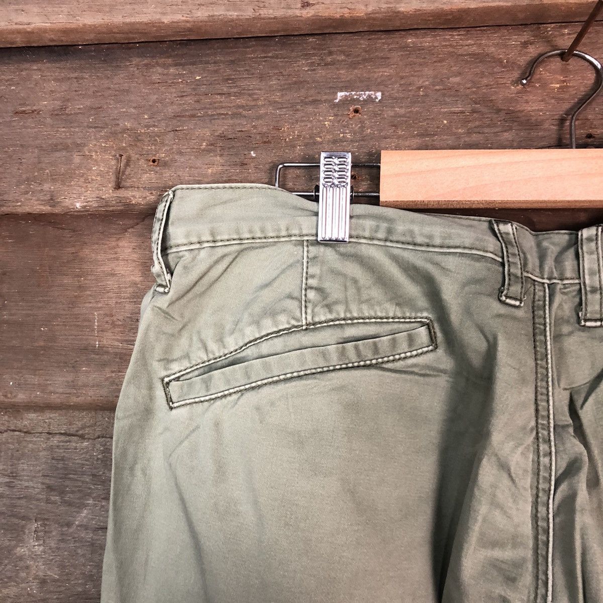 Faded Glory DLL Japan faded Green Cargo Multipocket Pants #1573 Size US 34 / EU 50 - 12 Thumbnail