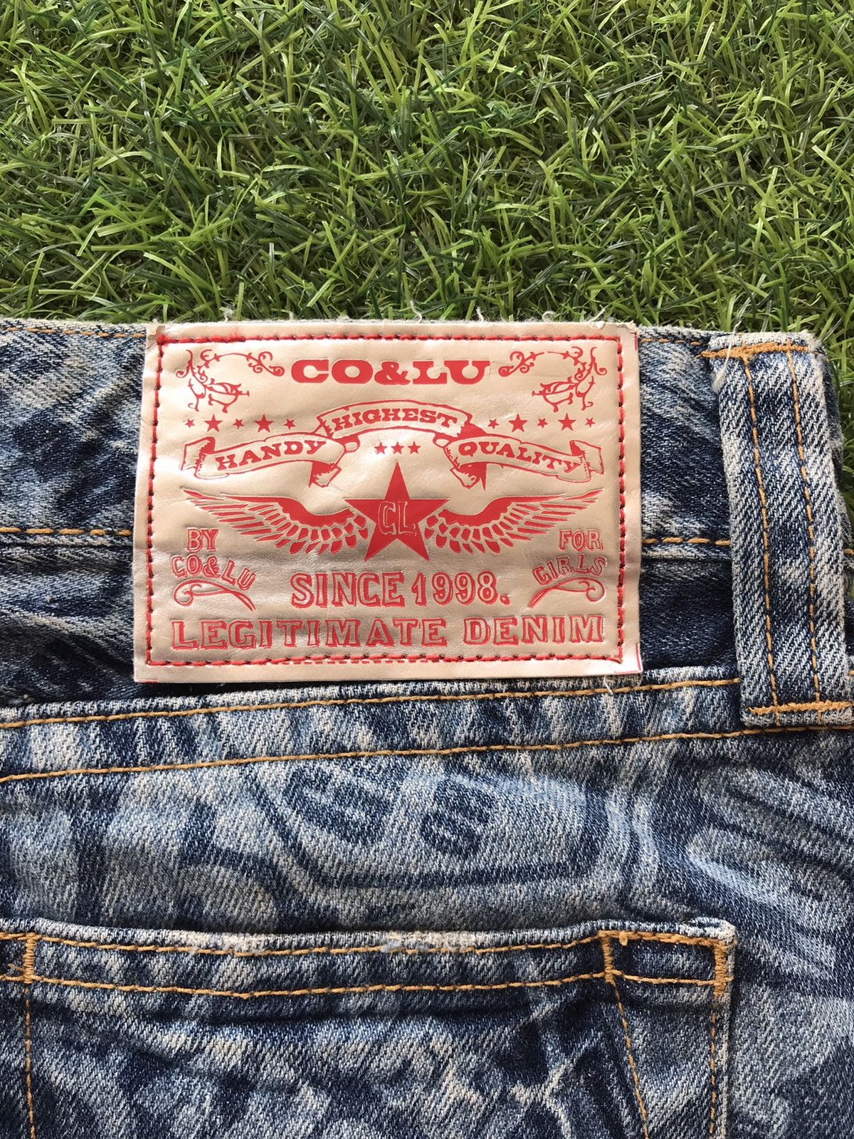 Vintage Vintage Nice Design CO & LU Inspired by Hysteric Glamour Size US 32 / EU 48 - 6 Thumbnail
